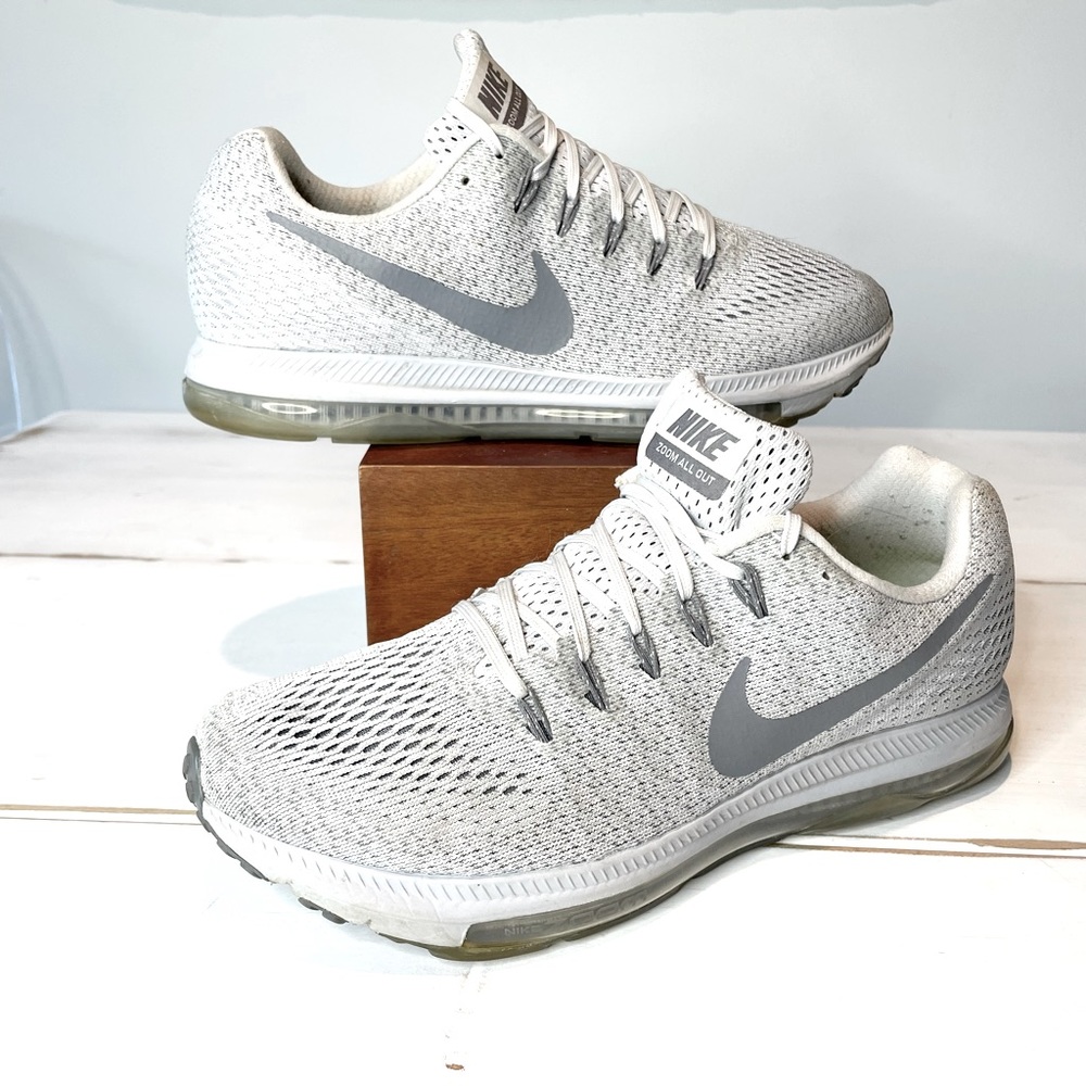Nike Womens Zoom All Out Low Gray Running Shoes Sneakers Size 10